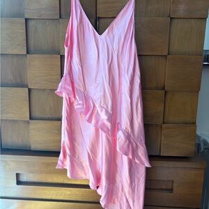 H&M Pink silky slip Dress